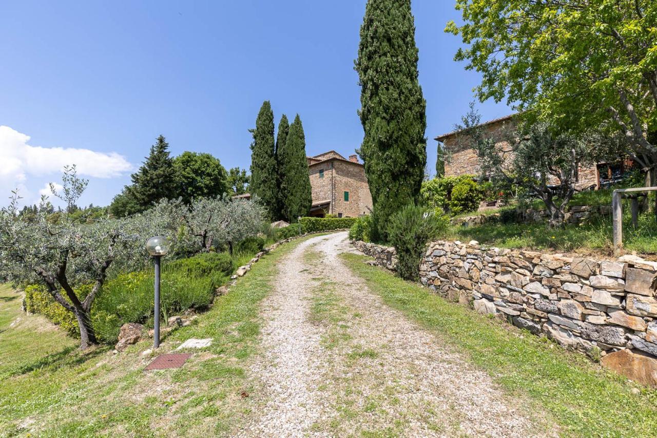 Borgo Nel Chianti Istrice Con Piscina Tennis E Wifi Кастелліна-ін-К'янті Екстер'єр фото