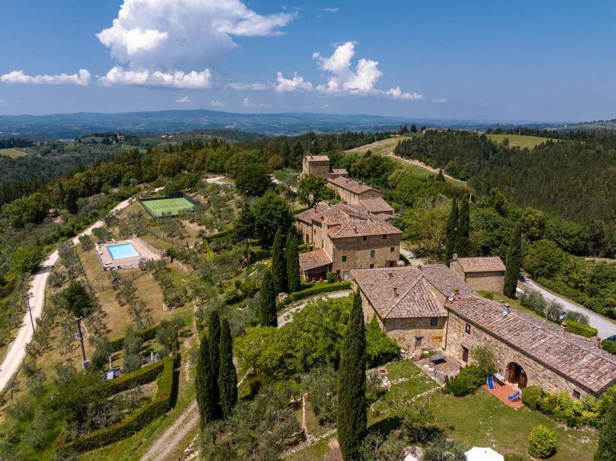 Borgo Nel Chianti Istrice Con Piscina Tennis E Wifi Кастелліна-ін-К'янті Екстер'єр фото