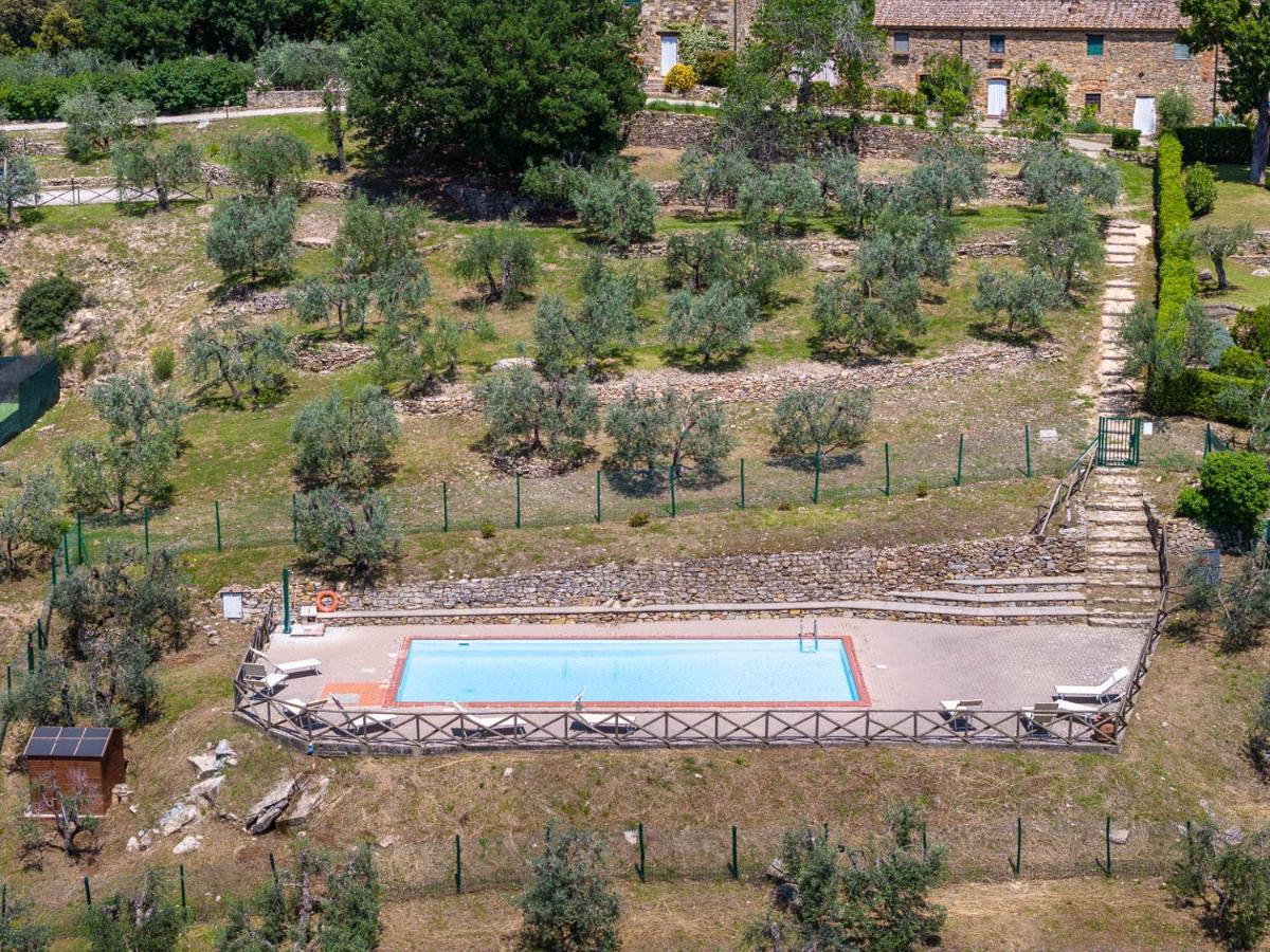 Borgo Nel Chianti Istrice Con Piscina Tennis E Wifi Кастелліна-ін-К'янті Екстер'єр фото