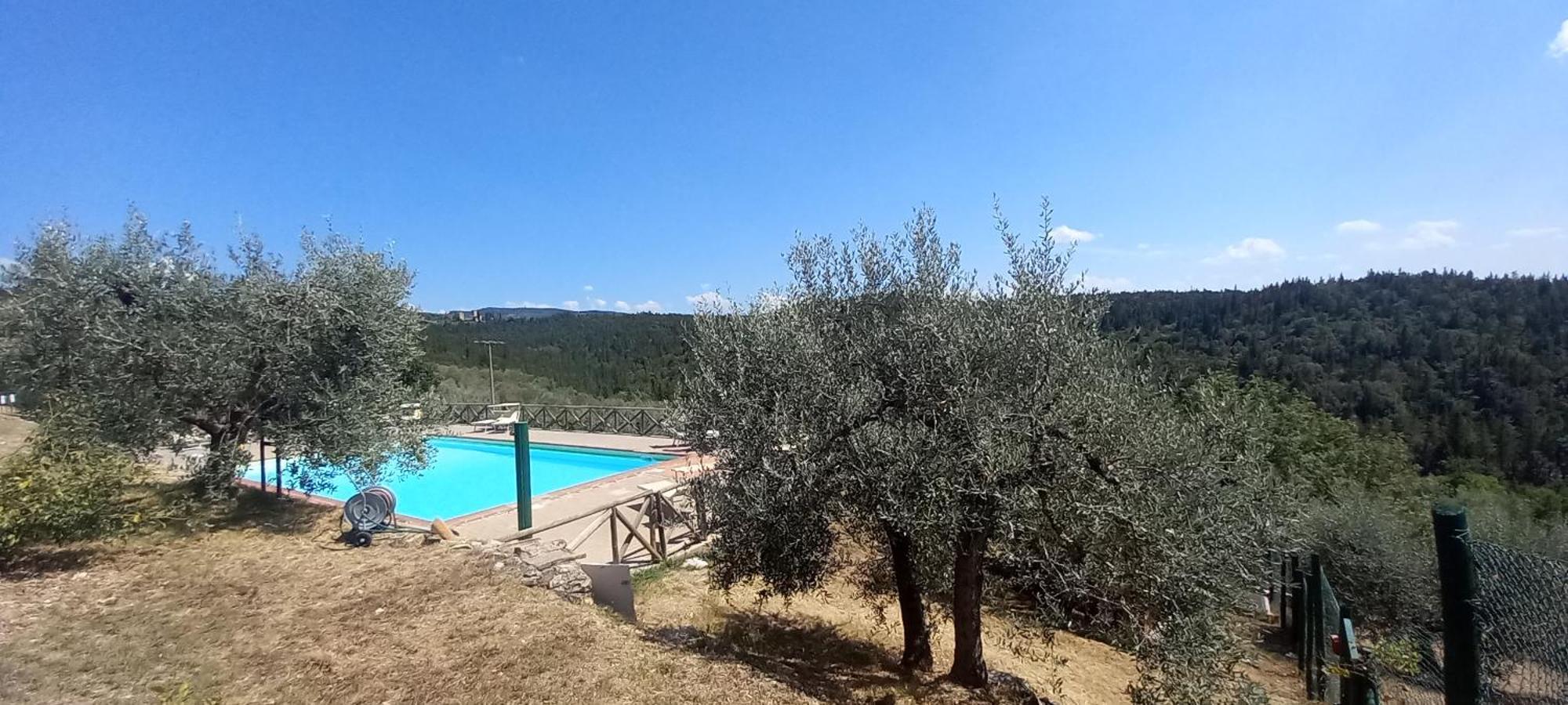 Borgo Nel Chianti Istrice Con Piscina Tennis E Wifi Кастелліна-ін-К'янті Екстер'єр фото